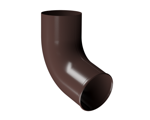 Отвод трубы Docke STAL PREMIUM 125/90 Шоколад RAL 8019