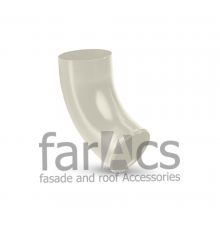 Отвод трубы FarAcs СТАЛЬ PREMIUM 125/90 (PLU-SV 20)
