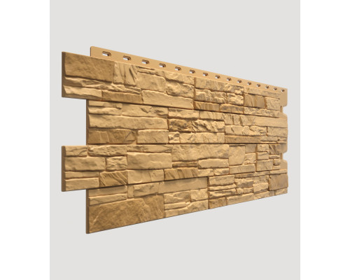 Панель фасадная Docke Премиум Stein / Штейн Бронза 1098 х 400 мм. 0,44 м2
