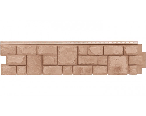 Панель фасадная Grand Line ЯФАСАД Екатерининский камень Classic Янтарь 1322 х 294 мм. 0,39 м2
