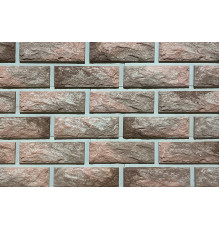 Панель фасадная Каньон Сколотый кирпич 564 х 164 х 30 мм. 0,075 м2. Цвет №41