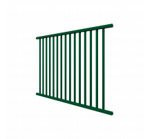 Панель ограждения Grand Line Protect 1,5 х 2,43 м. RAL 6005 Зеленый