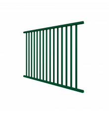Панель ограждения Grand Line Protect 1,5 х 2,43 м. RAL 6005 Зеленый