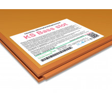 Панель звукоизоляционная KS Bass slot 1210 х 810 х 25 мм. 0,9801 м2