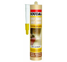 Паркетный акриловый герметик под клён 300мл Soudal