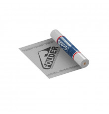 Пароизоляция для кровли и фасада с клеевой полосой FOLDER Silver H tape 1,5 х 50 м. 75 м2.