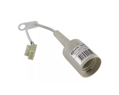 Патрон подвесной с клеммной колодкой Е27, белый SQ0335-0023 TDM