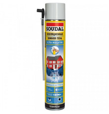 Пена монтажная изоляционная зимняя трубочная 750 мл. Soudal 134572