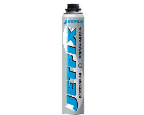 Пена монтажная JETFIX PRO всесезонная 750 мл.