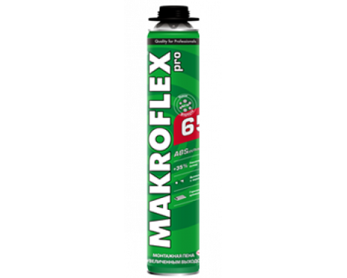 Пена монтажная Makroflex ShakeTec 65 Pro 850 мл всесезонная Промо (1/16)