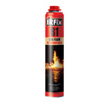 Пена монтажная огнеупорная IRFIX В1 профессиональная 800 мл.
