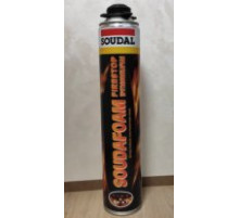 Пена монтажная огнеупорная пистолетная Соудафоам ФР / Soudafoam FR 750 мл. Soudal 132780