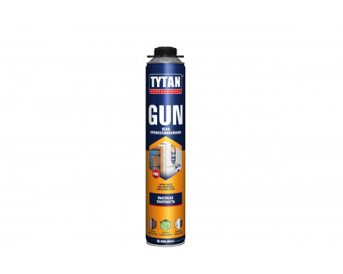 Пена монтажная пистолетная TYTAN Professional GUN "О2" 750 мл.