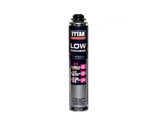 Пена монтажная пистолетная TYTAN Professional Low Expansion 750 мл.