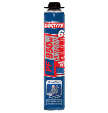 Пена монтажная под пистолет Loctite PF850w / Локтайт всесезонная