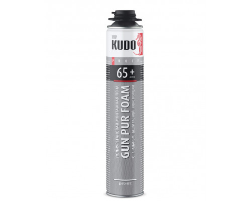 Пена монтажная профессиональная летняя KUDO PROFF 65+ / 1000 мл.
