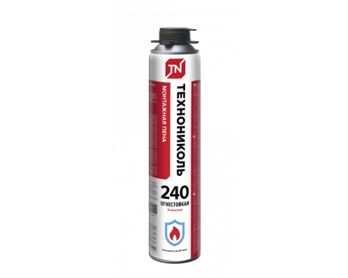 Пена монтажная профессиональная огнестойкая Технониколь №240 / 950 гр.