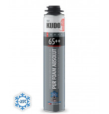Пена монтажная профессиональная зимняя ABSOLUT PROFF 65++ ARKTIKA NORD 1000 мл. KUDO