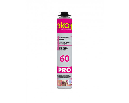 Пена монтажная профи 750мл. Экон 60 Henkel