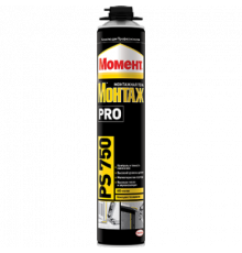 Пена монтажная профи Pro PS750 750мл. Момент Henkel