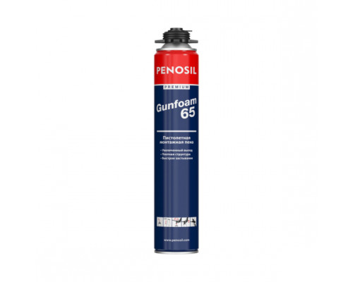 Пена монтажная "PENOSIL PREMIUM GUNFOAM 65" Профи 870 мл. (12)