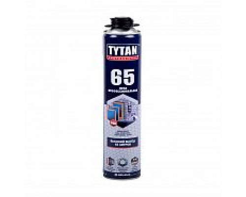 Пена пистолетная профессиональная Tytan Professional-65 О2 750 мл.
