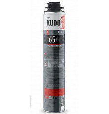 Пена пистолетная "Proff 65++" Профи 1000мл. / 980г., "Kudo" KUPP10S65++