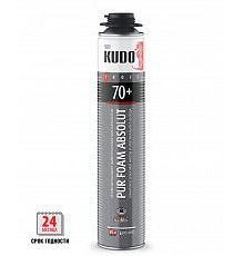 Пена пистолетная "Proff 70+" Профи 1000мл. / 1010 г., "Kudo" KUPP10S70+