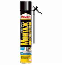 Пена полиуретановая монтажная всеcезонная стандартная 750мл. Момент Henkel