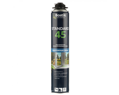 Пена профессиональная Bostik Standard 45 650 мл. выход 45 л.