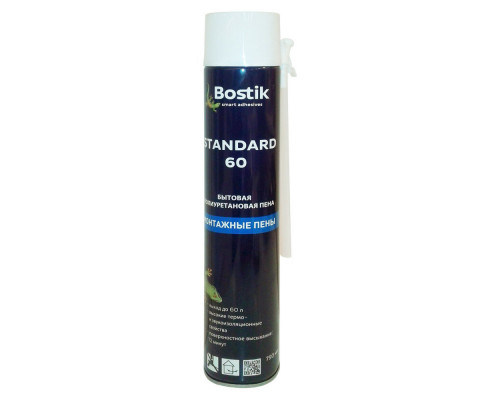 Пена стандартная Bostik Standard 60 750 мл. выход 60 л.