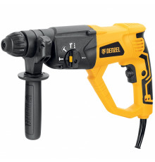 Перфоратор электрический RH-1050-26, SDS-plus, 1050 Вт, 3.2 Дж, 3 плюс 1 режим Denzel