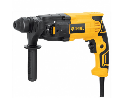 Перфоратор электрический RH-650-18, SDS-plus, 650 Вт, 2.0 Дж, 3 плюс 1 режим Denzel