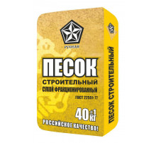 Песок строительный Русеан 40 кг.