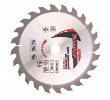 Пильный диск по дереву, 190 х 20 мм, 24 зуба, кольцо 16/20 Matrix Professional