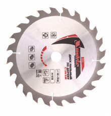Пильный диск по дереву, 190 х 20 мм, 24 зуба, кольцо 16/20 Matrix Professional