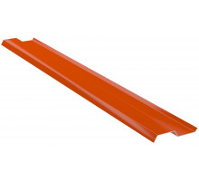 Планка алюминиевая для примыканий Eurovent Flex Line 80 х 2000 мм. RAL 8004 Кирпичный