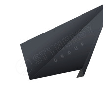 Планка для нижнего примыкания к трубе для SMART Фальц Pro CORUNDUM50® RAL 7024 Серый графит 2 м.