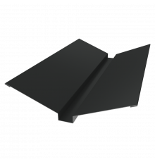 Планка ендовы верхней 115х30х115 0,5 PurPro Matt 275 RAL 7016 антрацитово-серый (3м)