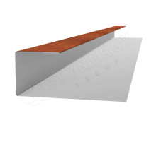 Планка J-профиль 18 х 3000 мм. (КД, Евробрус, СТ) Stynergy SteelArt Дуб 3D 0,45 мм.