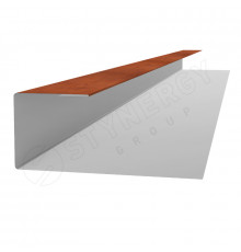 Планка J-профиль 18 х 3000 мм. (КД, Евробрус, СТ) Stynergy SteelArt Дуб 3D 0,45 мм.