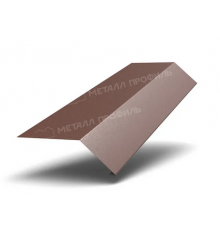 Планка карнизная 100х69х2000 (VikingMP E-20-8017-0.5) Металл Профиль