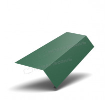 Планка карнизная для гибкой черепицы 90 х 55 х 2000 мм. VikingMP RAL 6005 Зеленый мох 0,45 мм.