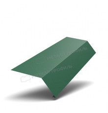 Планка карнизная для гибкой черепицы 90 х 55 х 2000 мм. VikingMP RAL 6005 Зеленый мох 0,45 мм.