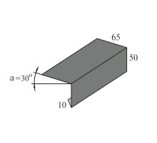 Планка карнизная FarAcs Фартук S1 (Полиэстер с пленкой-RR 32-0,45 мм) L=2м 