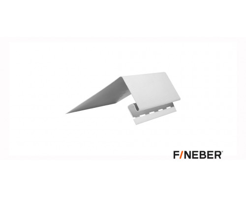 Планка околооконная к сайдингу  FineBer Classic Color Белый 3000 мм.