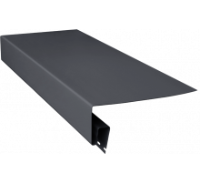 Планка приоконная широкая 7/8 Grand Line Decor Premium Acryl Графит 230 х 3000 мм.