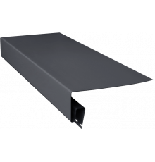 Планка приоконная широкая 7/8 Grand Line Decor Premium Acryl Графит 230 х 3000 мм.