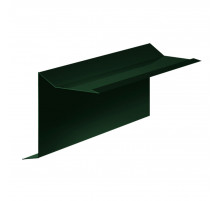 Планка ветровая FarAcs Фартук S5 (Полиэстер с пленкой-Ral 6005-0,4 мм) L=2м