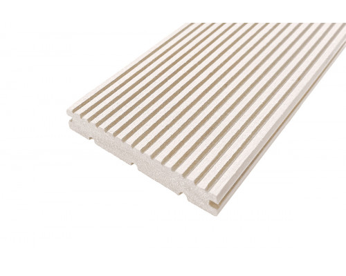 Планкен ДПК Darvolex 80 x 13 x 3000 мм. Слоновая кость